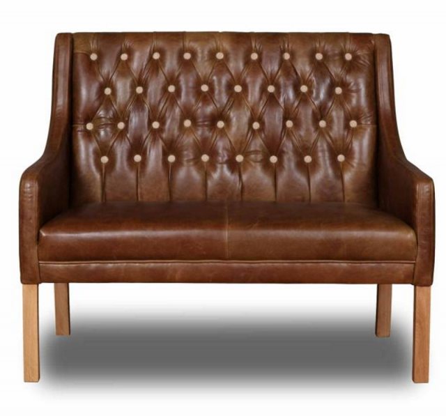 Carlton Furniture Carlton Furniture Upholstered Bespoke Morton 2 Seater Bench