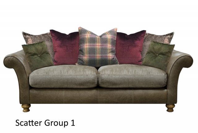 Alexander & James Alexander & James Blake 3 Seater Pillow Back Sofa