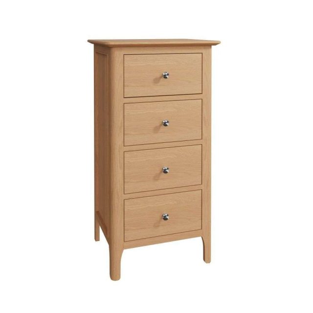 Hafren Collection Hafren Collection KNT Bedroom 4 Drawer Narrow Chest