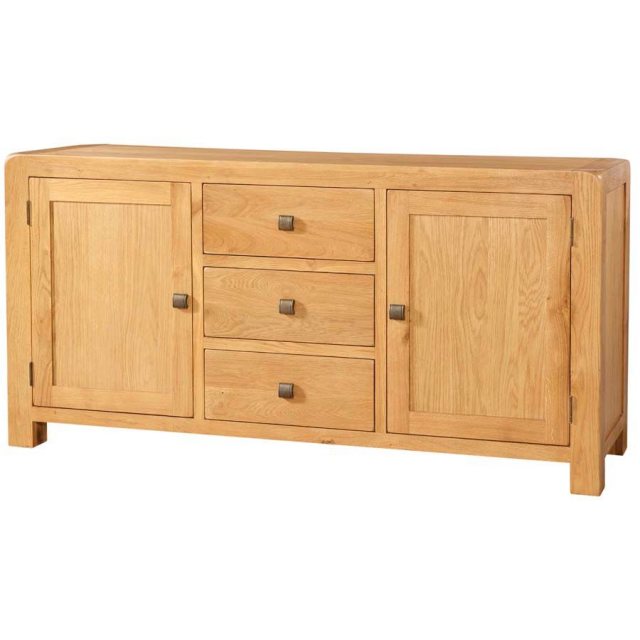 Devonshire Living Devonshire Avon Oak 2 Door 3 Drawer Sideboard