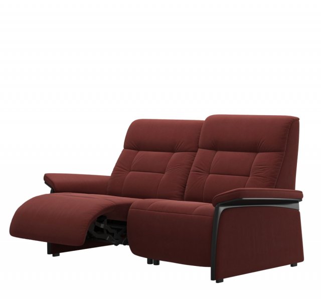 Stressless Stressless Mary 2 Seater Single Sided Powered Recliner Sofa With Wooden Arms