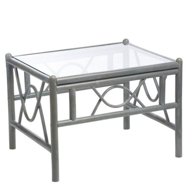 Desser Desser Bali Coffee Table With Glass Top