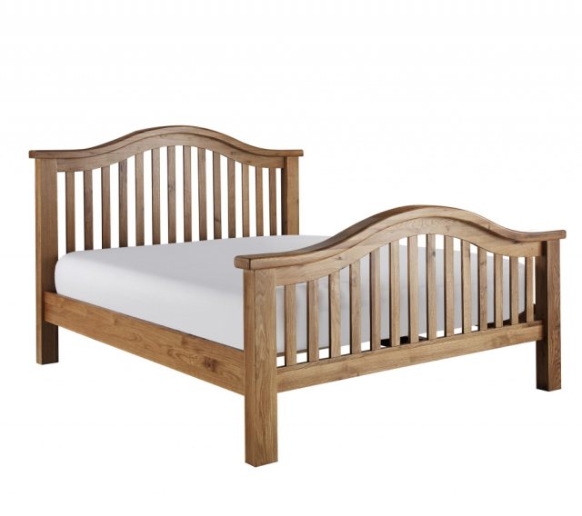 Crowther Distribution Crowther Distribution Minnesota Oak High Foot End Bedframe