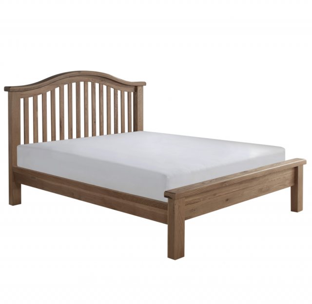 Crowther Distribution Crowther Distribution Minnesota Oak Low Foot End Bedframe