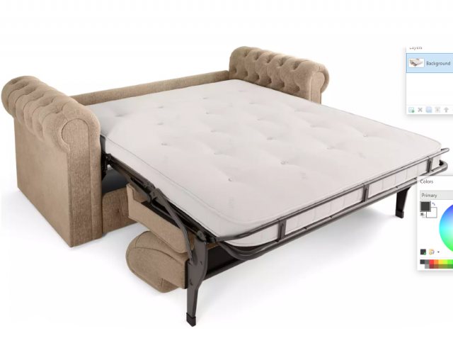 Jay-Be Jay-Be Chesterfield 3 Seater Sofa Bed