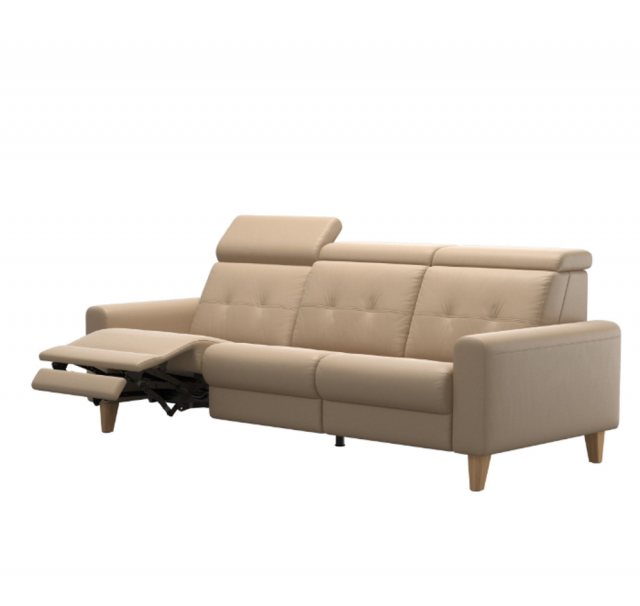 Stressless Stressless Anna 3 Seater 3 Power Recliner Sofa With A1 Arms