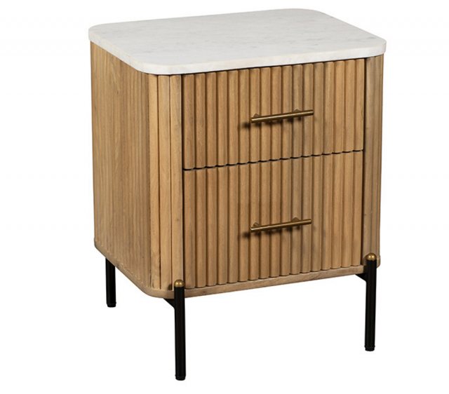 Hafren Collection Hafren Collection Sherlock 2 Drawer Bedside Chest