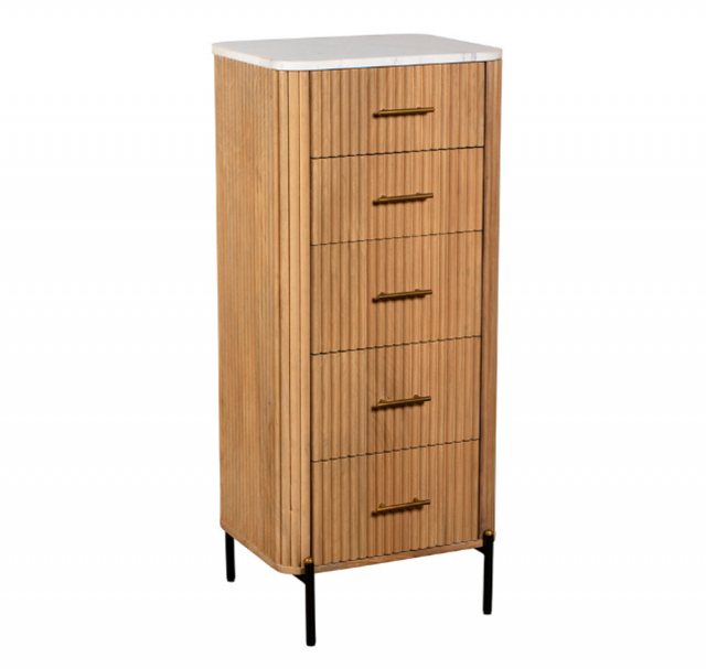 Hafren Collection Hafren Collection Sherlock 5 Drawer Tall Chest