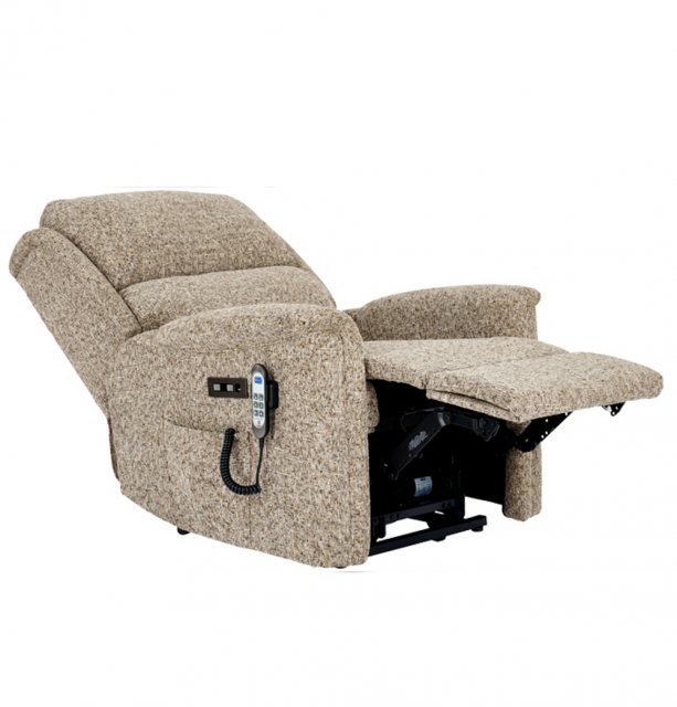 Celebrity Celebrity Farndon Single Motor Recliner With Headrest & Lumbar