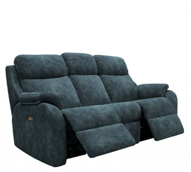 G Plan G Plan Kingsbury 3 Seater Double Manual Recliner