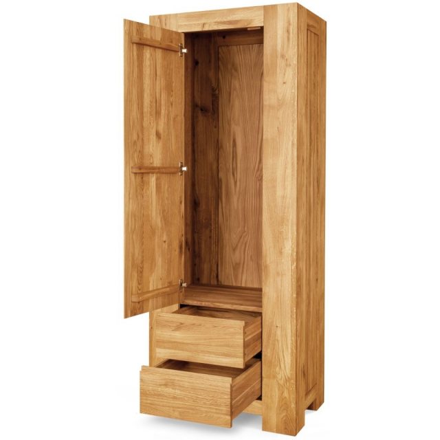 Clemence Richard Clemence Richard Massive Oak Tall Display Cabinet