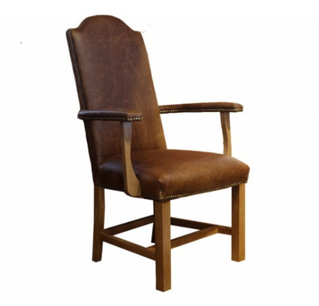 Carlton Furniture Carlton Furniture Upholstered Bespoke President Carver Chair