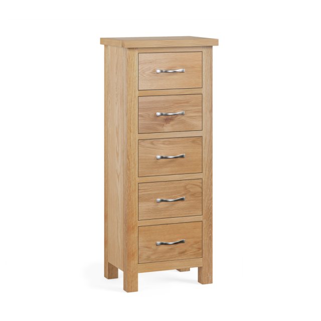 Global Home Global Home New Trinity Oak Narrow Tallboy