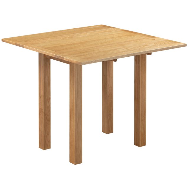 Devonshire Living Devonshire New Oak Square Drop Leaf Extending Table