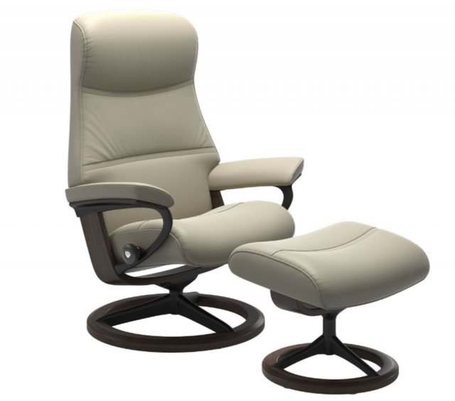 Stressless Stressless Philip Signature Base Recliner Chair & Footstool