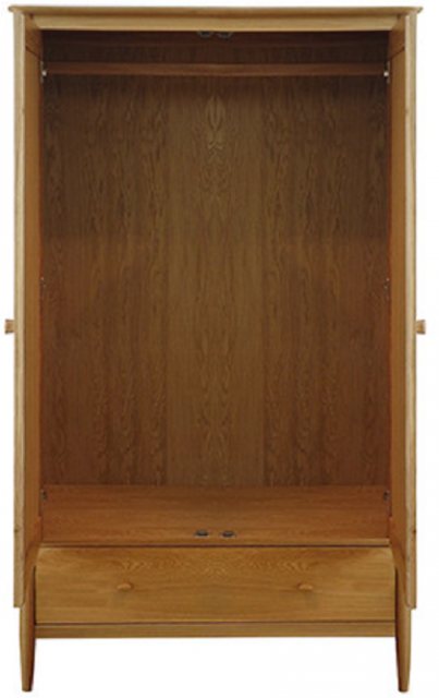 Ercol Teramo 2 Door Wardrobe Wardrobes Hafren Furnishers