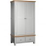 Devonshire Living Devonshire Dorset Painted Double Wardrobe With 2 Drawers