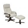 Global Furniture Alliance GFA Vienna Swivel Recliner & Footstool