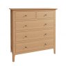 Hafren Collection Hafren Collection KNT Bedroom 2 Over 3 Drawer Chest