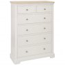 Devonshire Lydford Painted 2 Over 4 Chest Of Drawers