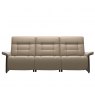 Stressless Stressless Mary 3 Seater Static Sofa With Wooden Arms