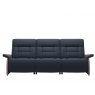 Stressless Stressless Mary 3 Seater Static Sofa With Wooden Arms