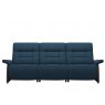 Stressless Stressless Mary 3 Seater Static Sofa With Wooden Arms