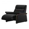 Stressless Stressless Mary Powered Recliner Armchair With Motorised Headrest & Wooden Arms