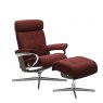 Stressless Stressless Erik Recliner Chair & Footstool (Cross Base)