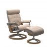 Stressless Stressless Erik Recliner Chair & Footstool (Signature Base)