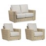 Desser Burford 3 Seater Sofa & 2 Armchairs