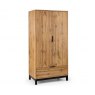 Julian Bowen Julian Bowen Bali 2 Door 1 Drawer Wardrobe