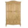 Hafren Collection Sherlock Limoges Double Wardrobe