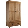 Crowther Distribution Minnesota Oak 2 Door Wardrobe