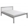 Crowther Distribution Sandra Hardwood Grey Bedframe