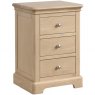 Devonshire Lydford Oak 3 Drawer Bedside Chest