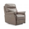 Hyde Line 6593 Verona Powered Armchair Recliner With Comfort Plus Headrest