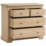 Devonshire Living Devonshire Lydford Oak 2 Over 2 Chest