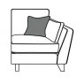 Alpha Designs Alpha Designs Vincent Modular Small Sofa