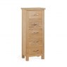 Global Home New Trinity Oak Narrow Tallboy