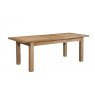 Devonshire New Oak Dining Table 2 Extensions Large