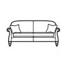 Parker Knoll Parker Knoll Eastbury Grand Formal Back Sofa