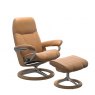 Stressless Stressless Consul Recliner Chair & Footstool (Signature Base)