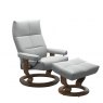 Stressless Stressless David Recliner Chair & Footstool (Classic Base)