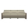 Stressless Stressless Emily Static 3 Seater Sofa With Wood Inlay